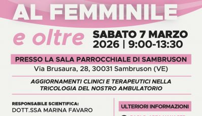 Tricologia al femminile e oltre
